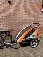 KidsCar comfort fietskar voor 2 kinderen of kind+baby, 80 kg of meer, Kinderkar, Zo goed als nieuw, Ophalen