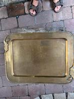 dienbladen van 100% zuivere messing, Ophalen of Verzenden, Gebruikt, Ovaal, Metaal