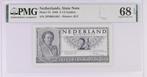 UNC biljet 2,5 gulden Juliana, 1949 | PMG 68 EPQ, Ophalen of Verzenden