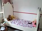 Prinsessenbed met lattenbodem, 85 tot 100 cm, Gebruikt, Ophalen of Verzenden, Lattenbodem