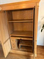 Massief eikenhouten computerkast, handgemaakt, Ophalen, Gebruikt, 100 tot 150 cm, Eikenhout