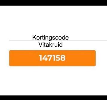Gratis korting / kortingscode Vitakruid beschikbaar voor biedingen