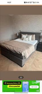 Caresse boxspringmatrassen 2x80cm en topper, Huis en Inrichting, Slaapkamer | Boxsprings, Ophalen, Gebruikt, Tweepersoons, 200 cm