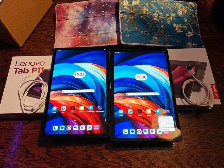2x Lenovo tablet P11 2e gen., Computers en Software, Android Tablets, Zo goed als nieuw, Wi-Fi, 11 inch, 128 GB, Ophalen