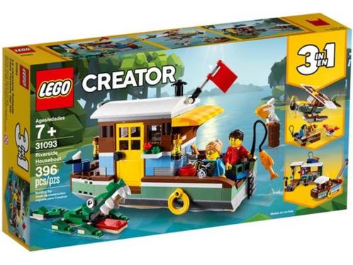 Lego Creator 31093 Woonboot aan de rivier (nieuw in doos), Kinderen en Baby's, Speelgoed | Duplo en Lego, Nieuw, Lego, Complete set