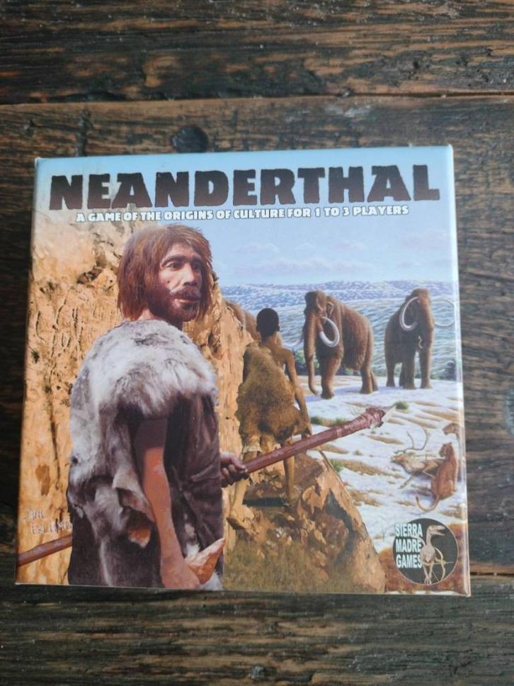 Neanderthal, Hobby en Vrije tijd, Gezelschapsspellen | Kaartspellen, Zo goed als nieuw, Een of twee spelers, Drie of vier spelers