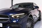 Mercedes-Benz C-klasse 300 4MATIC AMG Line VOL/PANO/MEMORY/L, Auto's, 4 cilinders, 258 pk, Blauw, Bedrijf
