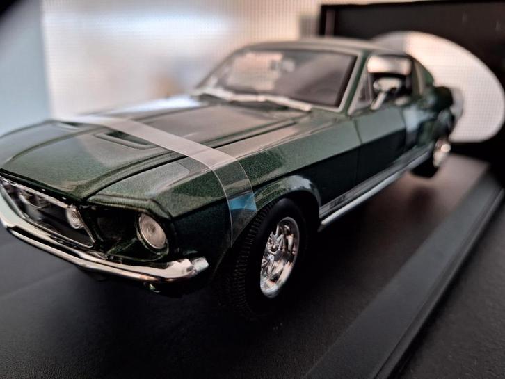Ford Mustang GTA Fastback 1967 Schaal 1:18, Hobby en Vrije tijd, Modelauto's | 1:18, Nieuw, Auto, Maisto, Ophalen of Verzenden