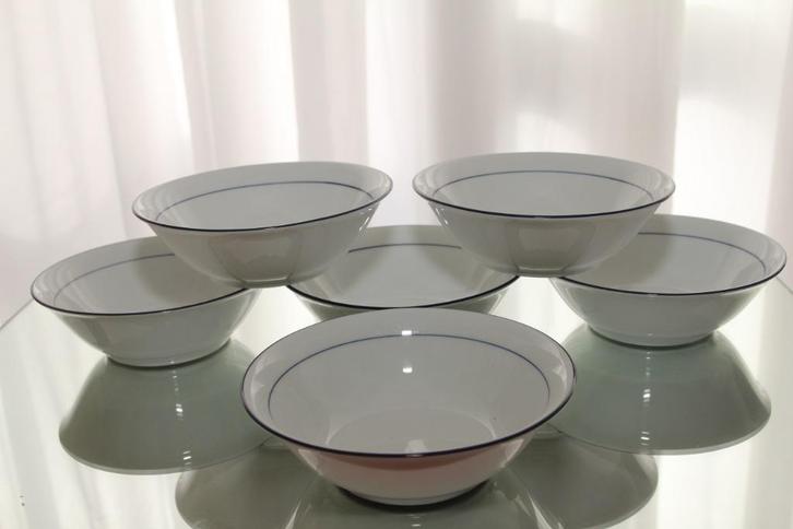 Vla schaaltjes Seltmann Weiden, Huis en Inrichting, Keuken | Servies, Zo goed als nieuw, Schaal of Schalen, Overige stijlen, Porselein