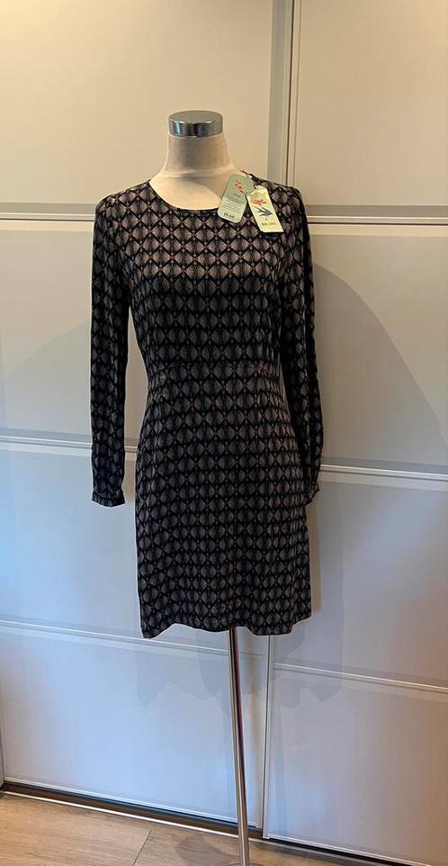 King Louie jurk maat 38 NIEUW!, Kleding | Dames, Jurken, Nieuw, Maat 38/40 (M), Blauw, Onder de knie, Ophalen of Verzenden