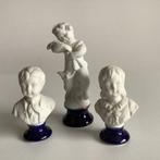 3 vintage biscuitbeeldjes, Ophalen of Verzenden, Dier