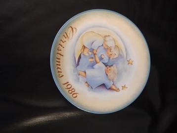 Schmid Kerstbord 1986 - Berta Hummel Editie beschikbaar voor biedingen