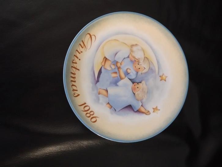 Schmid Kerstbord 1986 - Berta Hummel Editie, Antiek en Kunst, Antiek | Wandborden en Tegels, Ophalen of Verzenden
