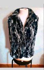 Pescara bont vest, Kleding | Dames, Bodywarmers, Zwart, Maat 42/44 (L), Pescara, Ophalen of Verzenden