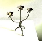 Kandelaar, middeleeuwse stijl [N555.2326]1, Ophalen, Kristal