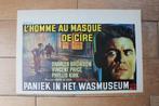 filmaffiche House Of Wax Vincent Price filmposter, Rechthoekig Liggend, Ophalen of Verzenden, Zo goed als nieuw, A1 t/m A3