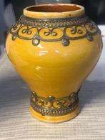 Vintage Marokkaanse vaas uit Safi – keramiek met tinnen, Ophalen