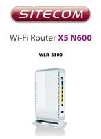 Sitecom WLR5100 N600, perfecte staat snelle router met USB, Router, Zo goed als nieuw, Sitecom, Ophalen