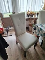 Set van 8 witte stoelen, Huis en Inrichting, Stoelen, Overige kleuren, Zo goed als nieuw, Vijf, Zes of meer stoelen, Ophalen