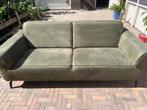 Groene 3 persoons bank, Huis en Inrichting, Banken | Bankstellen, Ophalen, Driepersoons, Zo goed als nieuw, Rechte bank