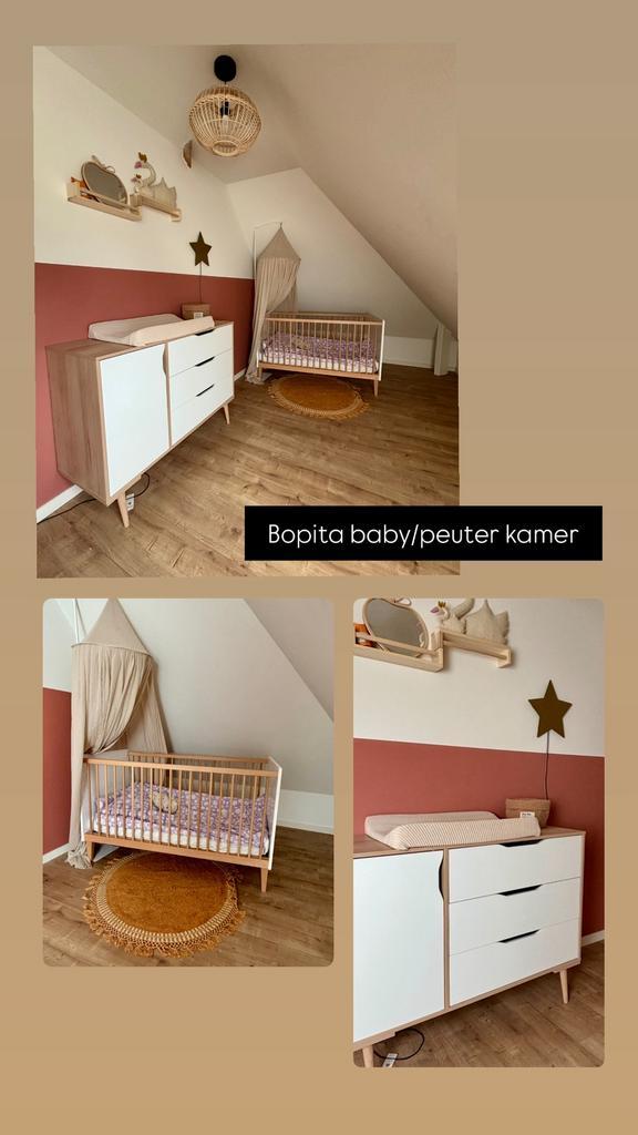 Baby/peuter kamer bopita, Kinderen en Baby's, Kinderkamer | Complete kinderkamers, Zo goed als nieuw, Jongetje of Meisje, Ophalen of Verzenden