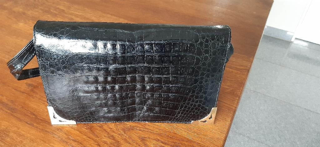 handtassen, Sieraden, Tassen en Uiterlijk, Tassen | Damestassen, Ophalen, Gebruikt, Zwart, Handtas