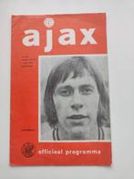 AJAX - FC Utrecht Programma 1-4-1973  seizoen 1972/73  no 33, Verzamelen, Verzenden, Gebruikt, Ajax