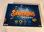 Sinterklaas 4 in 1 Spellenbox, Hobby en Vrije tijd, Gezelschapsspellen | Bordspellen, Ophalen, Zo goed als nieuw
