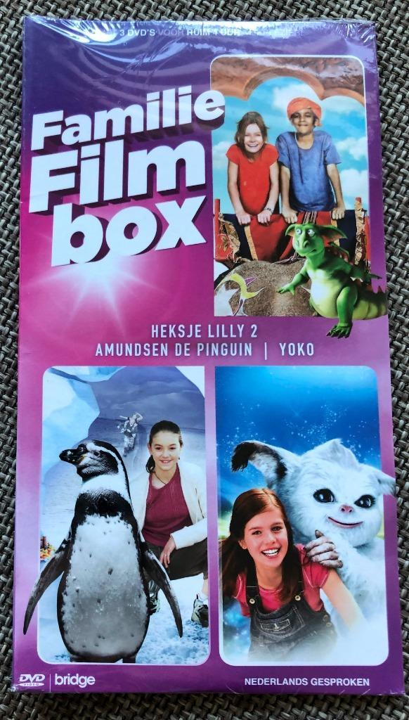 DVD familie Film Box Heksje Lilly 2 Nieuw 3dvd, Cd's en Dvd's, Dvd's | Tekenfilms en Animatie, Nieuw in verpakking, Amerikaans