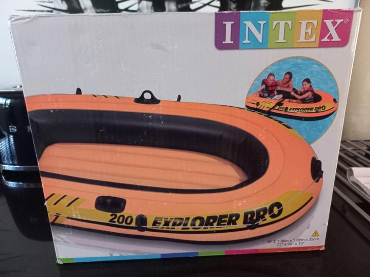 Intex Opblaasboot EXPLORER PRO 200 BOAT Opblaasbare Boot, Kinderen en Baby's, Speelgoed | Buiten | Opblaasfiguren, Nieuw, Ophalen of Verzenden