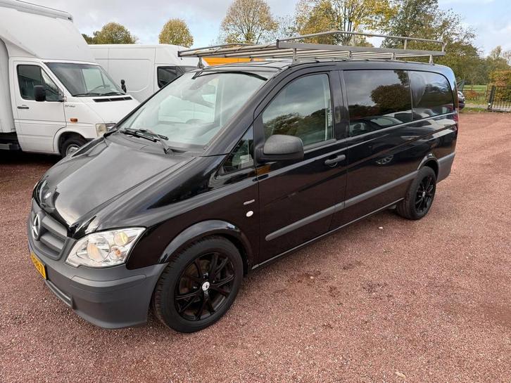 Mercedes-Benz Vito 113 CDI DC Dubbel Cabine Airco, Auto's, Bestelauto's, Bedrijf, Te koop, ABS, Airconditioning, Centrale vergrendeling