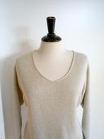 als nieuw ! VERSO beige lurex truitje mt. M, Verzenden, Beige, Zo goed als nieuw, Verso italia