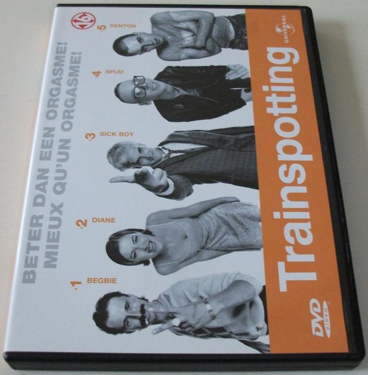 Dvd *** TRAINSPOTTING ***, Cd's en Dvd's, Dvd's | Komedie, Zo goed als nieuw, Overige genres, Vanaf 16 jaar, Ophalen of Verzenden