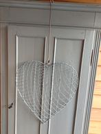 Decoratief ijzeren hart met gaas, Ophalen of Verzenden