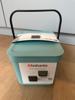 Nieuw Brabantia sort&go recycle bin, gft, 6 liter, blauw, Ophalen of Verzenden, Nieuw, Kunststof, Minder dan 50 cm