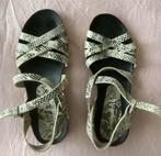Leren  dames sandalen van RedRag, maat 36, Ophalen of Verzenden, Zo goed als nieuw, Sandalen of Muiltjes