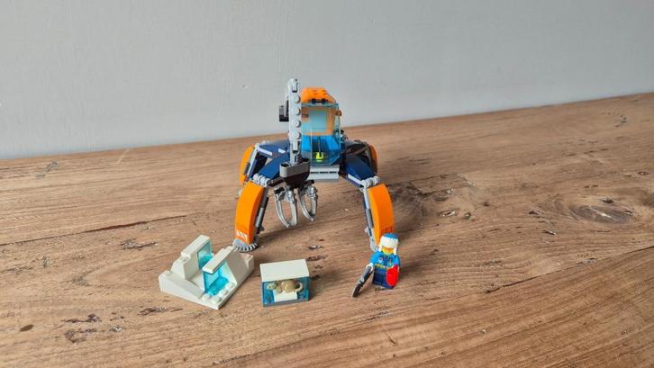 Lego City 60192 Artic Poolijscrawler, Kinderen en Baby's, Speelgoed | Duplo en Lego, Zo goed als nieuw, Lego, Complete set, Ophalen of Verzenden