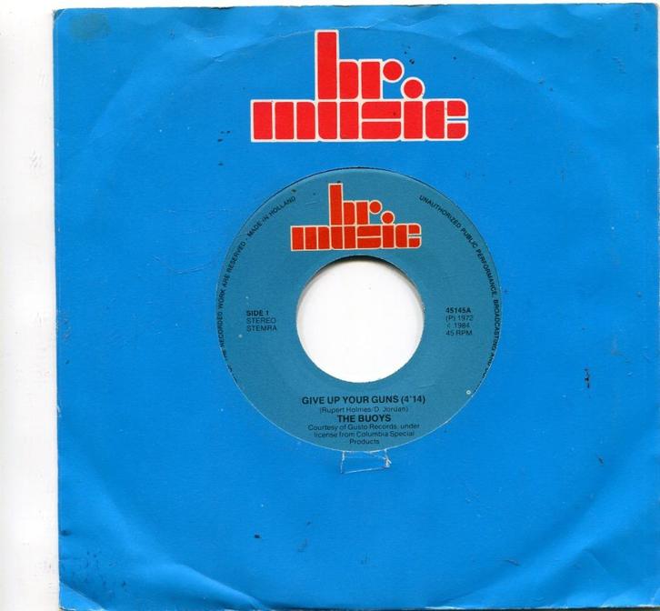 THE BUOYS  -  Give up your guns  / Timothy, Cd's en Dvd's, Vinyl Singles, Gebruikt, Single, Pop, 7 inch, Ophalen of Verzenden