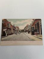 Holwerd, Dorpsstraat - Oude Ansichtkaart, Verzamelen, Ophalen of Verzenden, Voor 1920, Ongelopen, Groningen