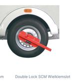 Wielklemslot Double Lock SCM nieuw in doos, Caravans en Kamperen, Ophalen, Nieuw