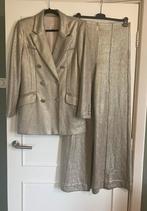 Nieuwe set. Goud JoshV, Josh V blazer en pantalon S., Kostuum of Pak, Nieuw, Ophalen of Verzenden, Maat 36 (S)