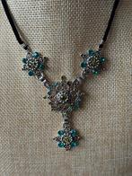 Nieuwe MKM Ketting met Strass, Sieraden, Tassen en Uiterlijk, Overige materialen, Nieuw, Ophalen of Verzenden, Zilver