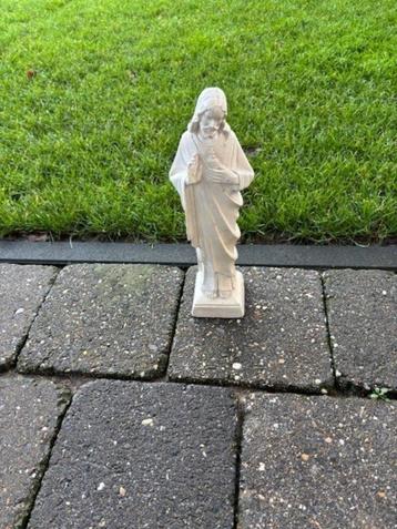 Heiligenbeeld Jezus gips/steen  J Dommisse De Pose 049 beschikbaar voor biedingen