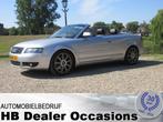 Audi A4 Cabriolet 3.0 V6 Exclusive - Airco - Leer - Navigati, Gebruikt, Zwart, Cabriolet, 4 stoelen