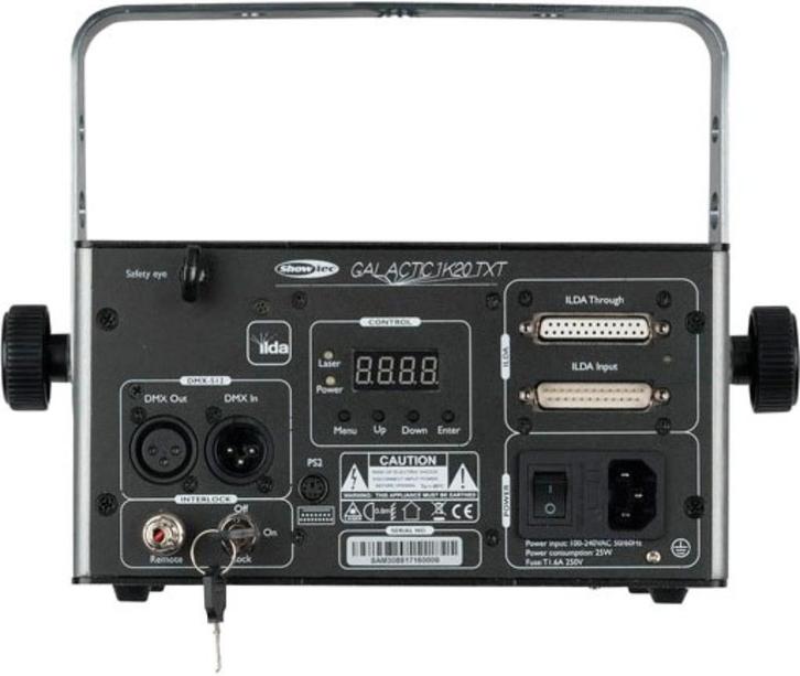 showtec galactic 1k20 txt, Muziek en Instrumenten, Licht en Laser, Nieuw, Laser, Kleur, Ophalen