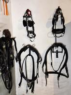 Borsttuig full paard Ideal Equestrian EuroTech Classic zwart, Dieren en Toebehoren, Ophalen of Verzenden, Zo goed als nieuw