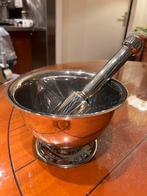 Rvs vijzel, Ophalen of Verzenden, Zo goed als nieuw