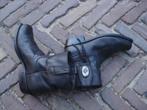 GRATIS VERZENDEN ZWART BRUINE SENDRA BIKERBOOTS MT 38