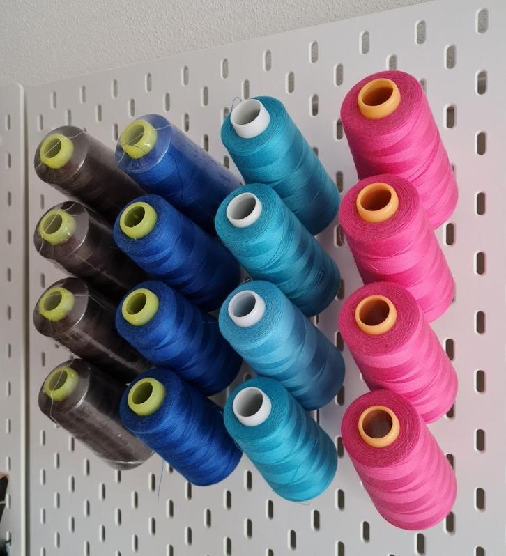 Lockgarenhouder voor IKEA Skadis bord, Hobby en Vrije tijd, Naaien en Fournituren, Nieuw, Garen of Naald(en), Ophalen of Verzenden