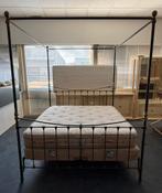Antiek hemelbed 160 x 200 in super mooie staat romantisch, Huis en Inrichting, Slaapkamer | Bedden, Ophalen, Tweepersoons, Zo goed als nieuw